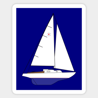 Pearson Ensign Sailboat Magnet